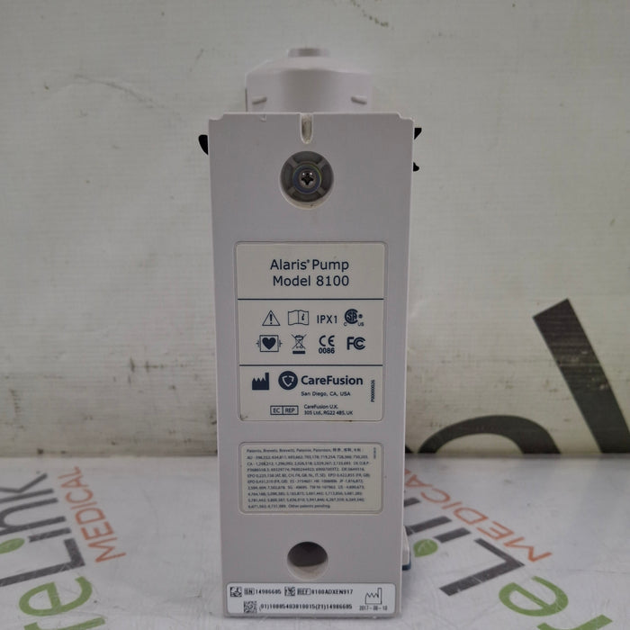 CareFusion CareFusion Alaris 8100 LVP Infusion Pump Module Infusion Pump reLink Medical