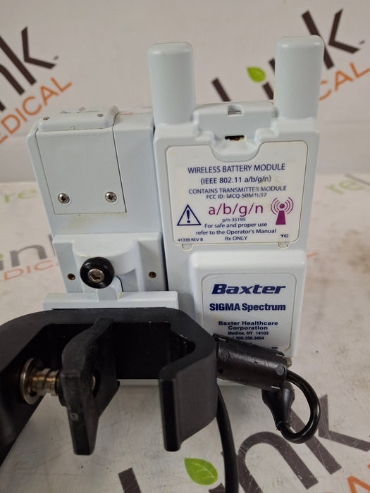 Baxter Sigma Spectrum 8.00.04 w/ A/B/G/N Battery Infusion Pump
