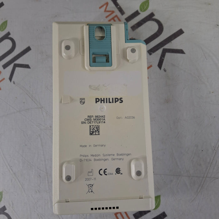 Philips Philips M3001A-A02C06 OxiMax SpO2, NIBP, ECG, Temp, IBP MMS Module Patient Monitors reLink Medical