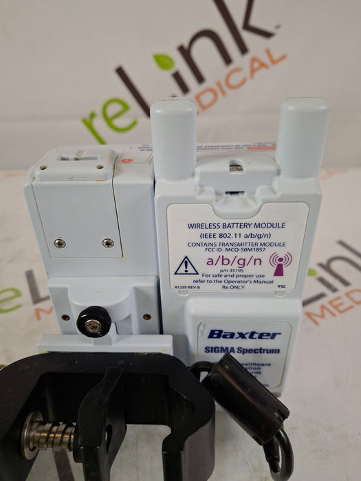 Baxter Sigma Spectrum 8.00.04 w/ A/B/G/N Battery Infusion Pump
