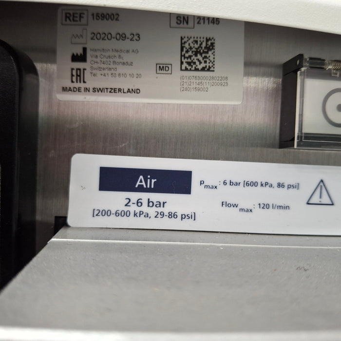 Hamilton Medical Inc G5 Ventilator