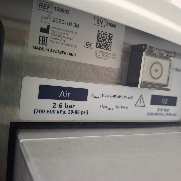 Hamilton Medical Inc Hamilton Medical Inc G5 Ventilator Respiratory reLink Medical