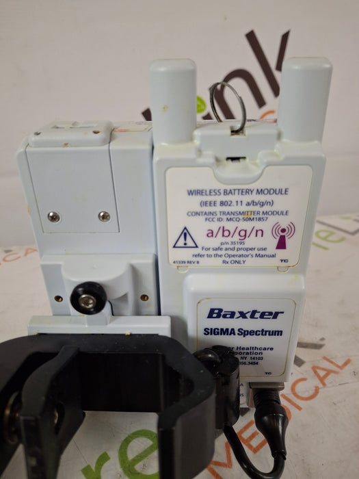 Baxter Sigma Spectrum 8.00.04 w/ A/B/G/N Battery Infusion Pump