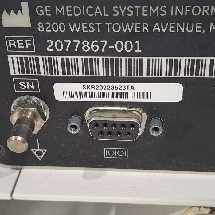 GE Healthcare GE Healthcare PDM Base Station Plus CO2 Patient Data Module Patient Monitors reLink Medical