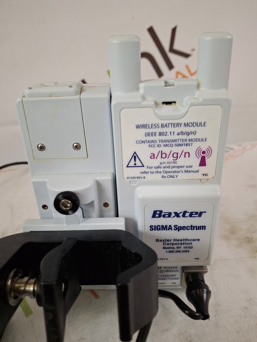 Baxter Baxter Sigma Spectrum 8.00.04 w/ A/B/G/N Battery Infusion Pump Infusion Pump reLink Medical