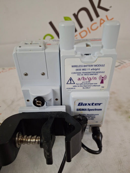 Baxter Baxter Sigma Spectrum 8.00.04 w/ A/B/G/N Battery Infusion Pump Infusion Pump reLink Medical