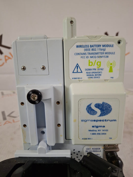 Baxter Baxter Sigma Spectrum 8.00.04 w/ B/G Battery Infusion Pump Infusion Pump reLink Medical