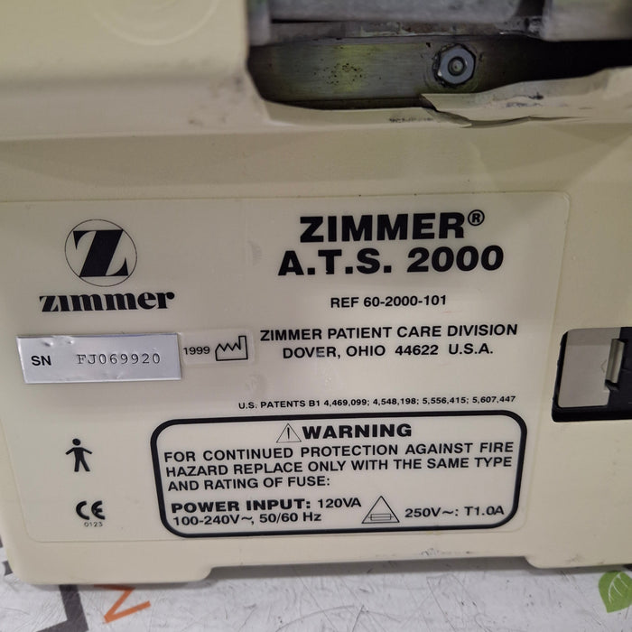 Zimmer ATS 2000 Automatic Tourniquet System