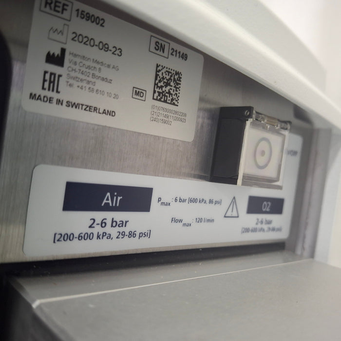 Hamilton Medical Inc G5 Ventilator