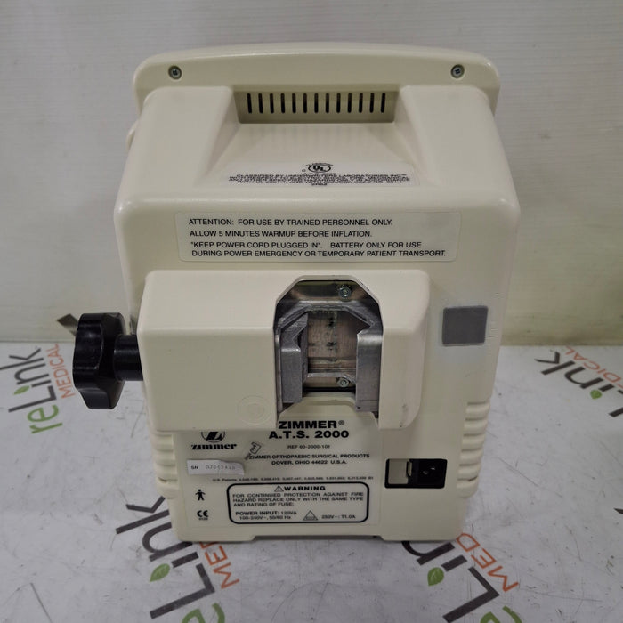 Zimmer Zimmer ATS 2000 Automatic Tourniquet System Surgical Equipment reLink Medical