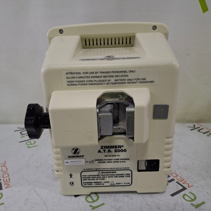 Zimmer Zimmer ATS 2000 Automatic Tourniquet System Surgical Equipment reLink Medical