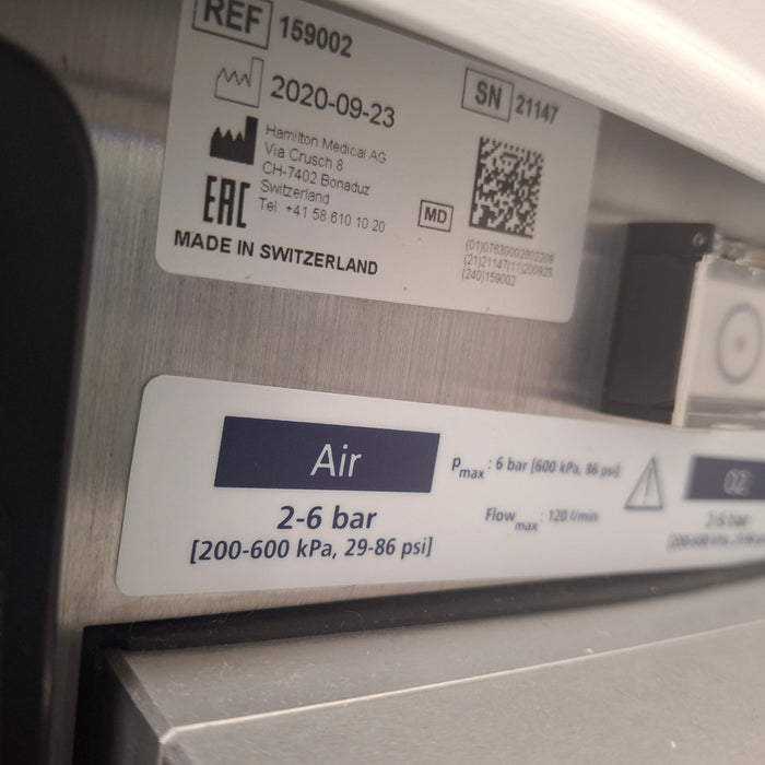 Hamilton Medical Inc Hamilton Medical Inc G5 Ventilator Respiratory reLink Medical