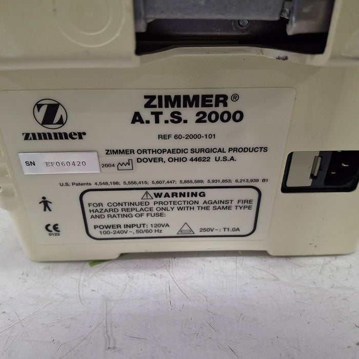 Zimmer ATS 2000 Automatic Tourniquet System