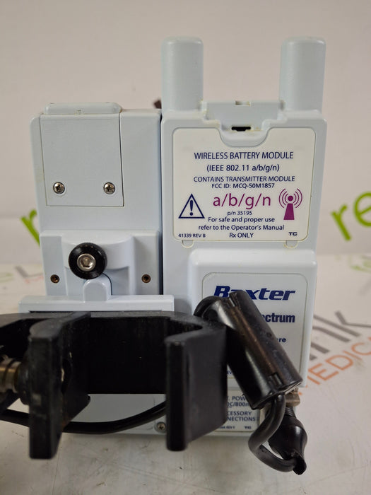 Baxter Baxter Sigma Spectrum 8.00.04 w/ A/B/G/N Battery Infusion Pump Infusion Pump reLink Medical