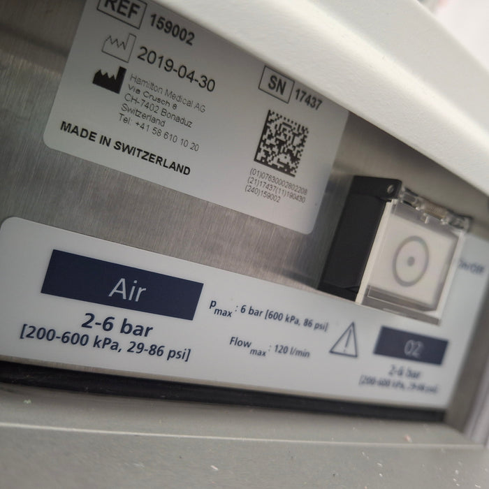 Hamilton Medical Inc Hamilton Medical Inc G5 Ventilator Respiratory reLink Medical