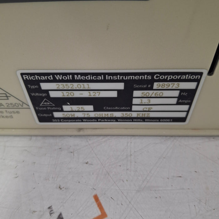 Richard Wolf 2352 Bipolar Generator