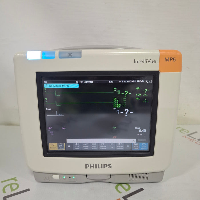 Philips Philips Intellivue MP5 - ECG, Fast SpO2, NIBP Patient Monitor Patient Monitors reLink Medical