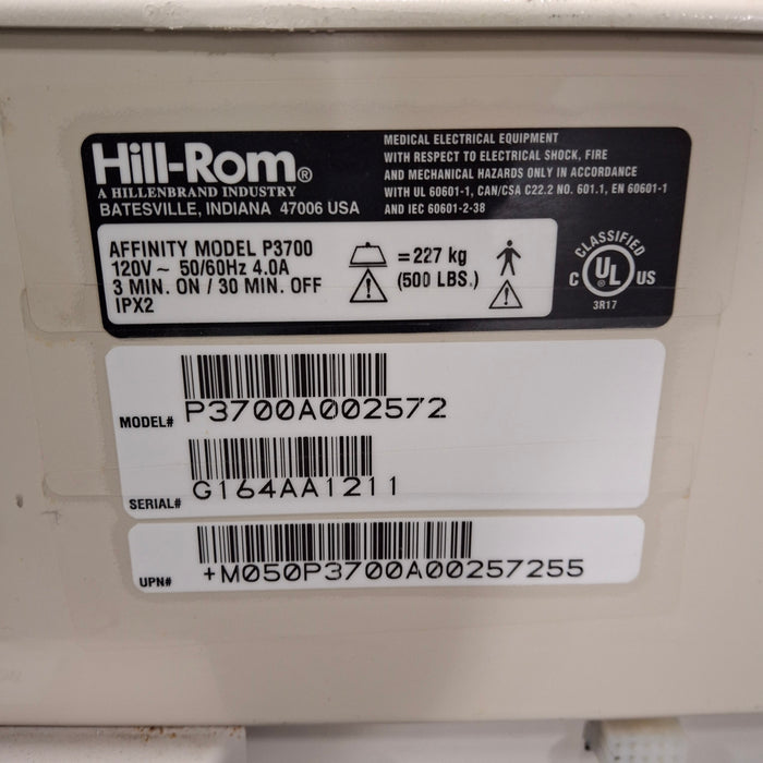 Hill-Rom Affinity 4 Patient Birthing Bed