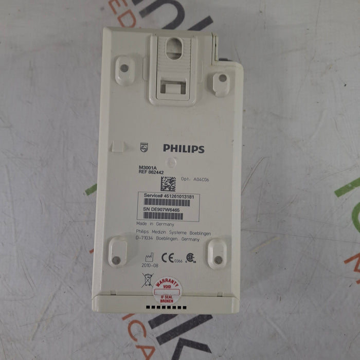 Philips Philips M3001A-A04C06 OxiMax SpO2, NIBP, ECG, Temp, IBP MMS Module Patient Monitors reLink Medical