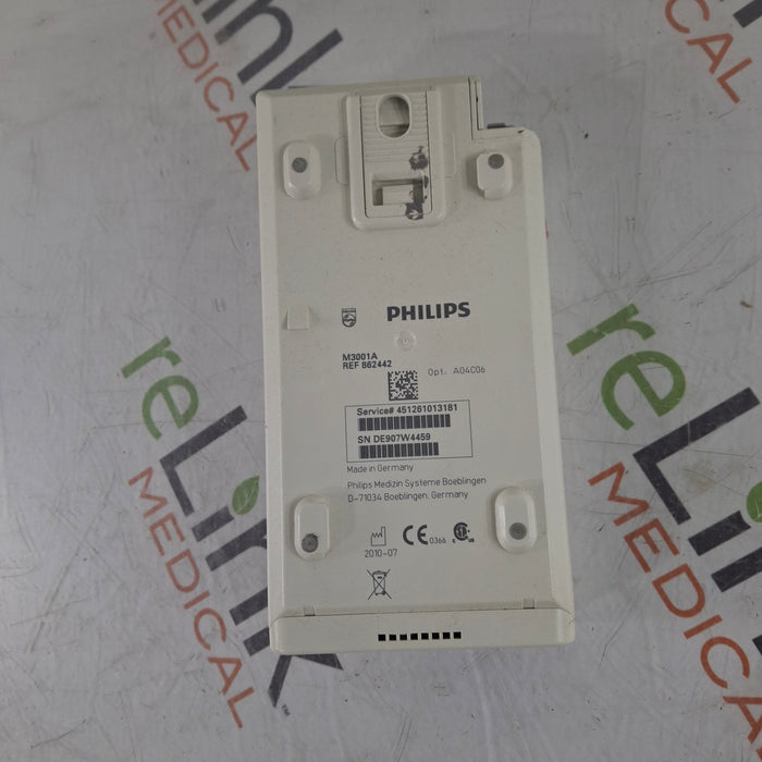 Philips Philips M3001A-A04C06 OxiMax SpO2, NIBP, ECG, Temp, IBP MMS Module Patient Monitors reLink Medical