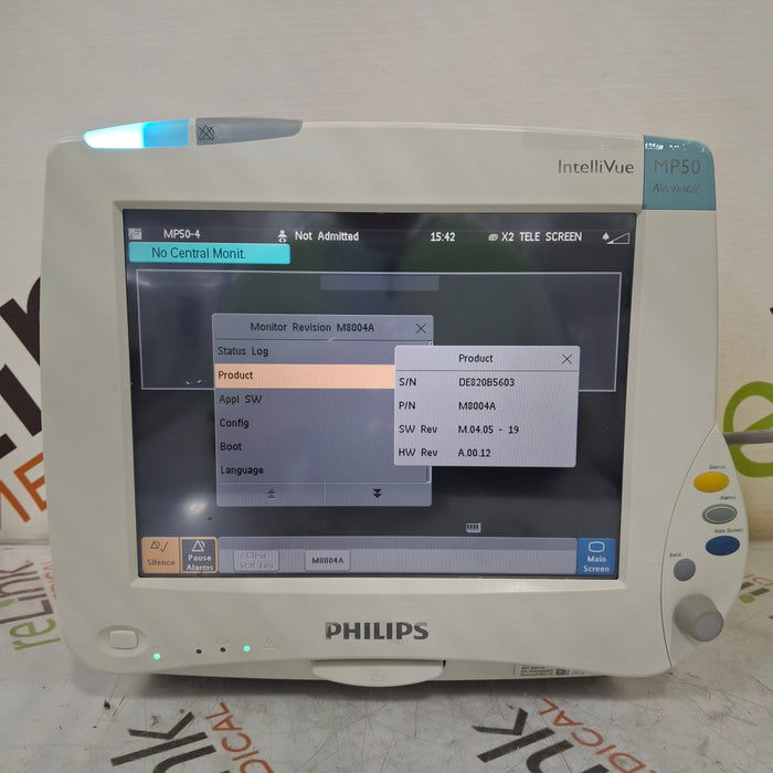 Philips Philips IntelliVue MP50 - Neonatal Patient Monitor Patient Monitors reLink Medical