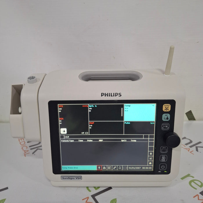 Philips Philips SureSigns VS4 Vital Signs Monitor Patient Monitors reLink Medical