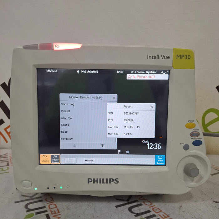 Philips IntelliVue MP30 Patient Monitor