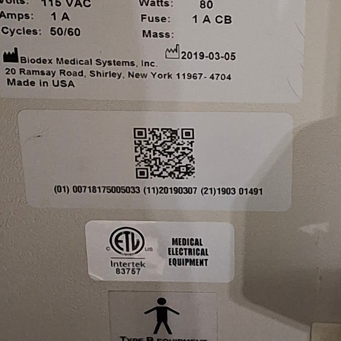 Biodex Biodex Pulmonex Xenon System Respiratory reLink Medical