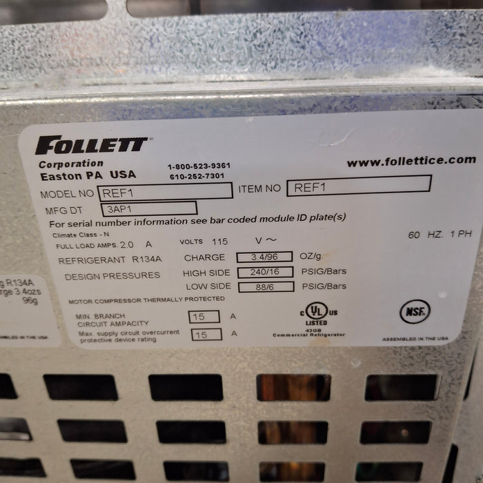 Follett Corp REF1 Lab Refrigerator