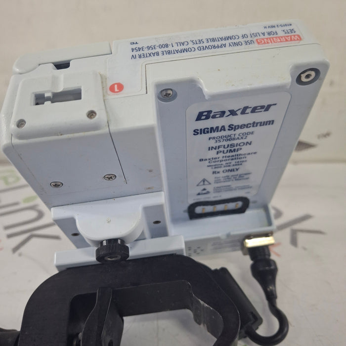 Baxter Baxter Sigma Spectrum 8.00.04 w/o Battery Infusion Pump Infusion Pump reLink Medical