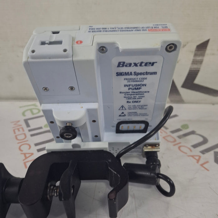 Baxter Sigma Spectrum 8.00.04 w/o Battery Infusion Pump