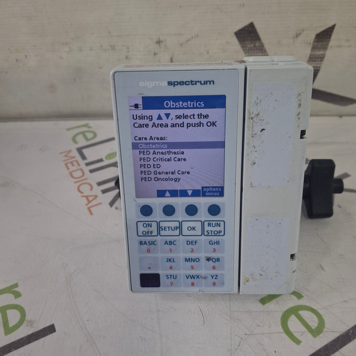 Baxter Baxter Sigma Spectrum 8.00.04 w/o Battery Infusion Pump Infusion Pump reLink Medical