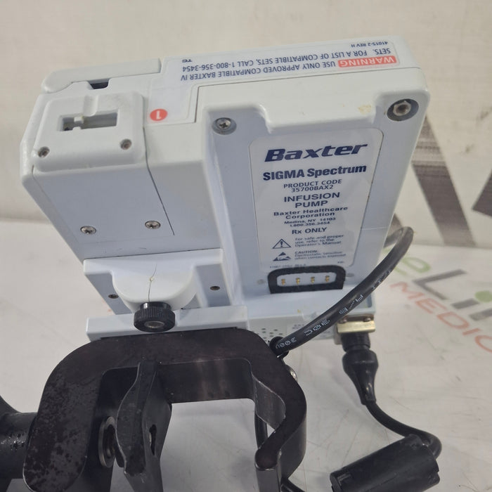 Baxter Baxter Sigma Spectrum 8.00.04 w/o Battery Infusion Pump Infusion Pump reLink Medical