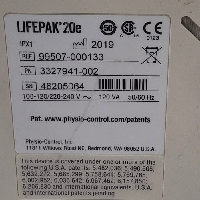 Physio-Control Physio-Control LifePak 20e Defibrillator Defibrillators reLink Medical