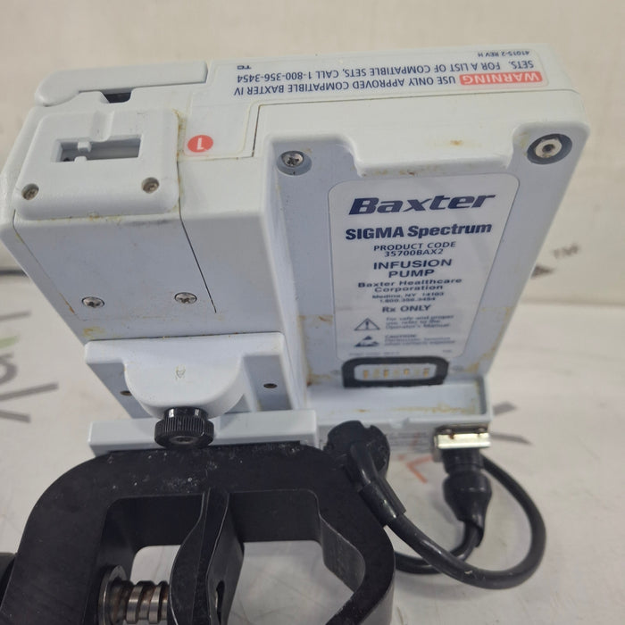 Baxter Baxter Sigma Spectrum 8.00.03 w/o Battery Infusion Pump Infusion Pump reLink Medical