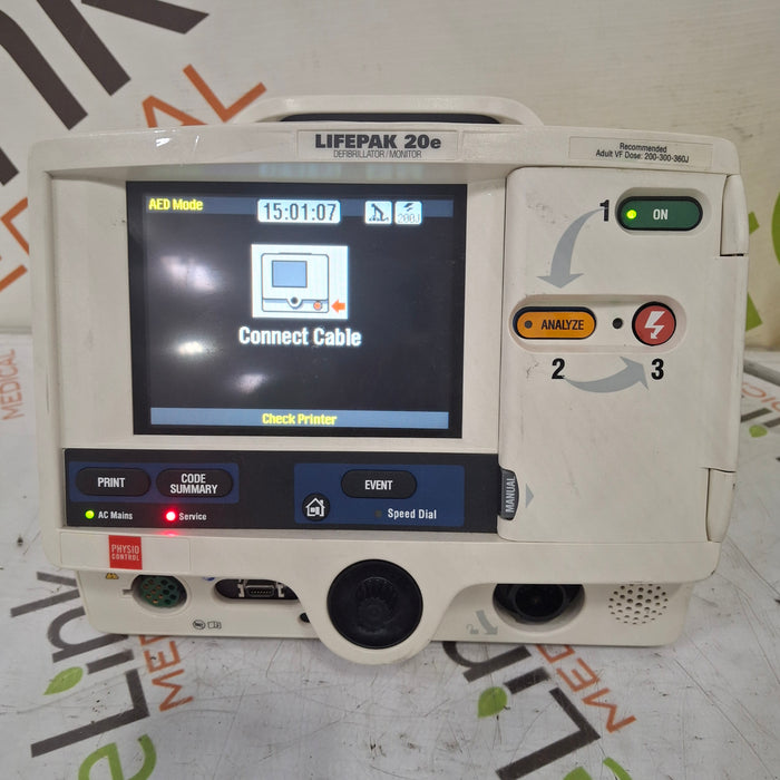 Physio-Control Physio-Control LifePak 20e Defibrillator Defibrillators reLink Medical