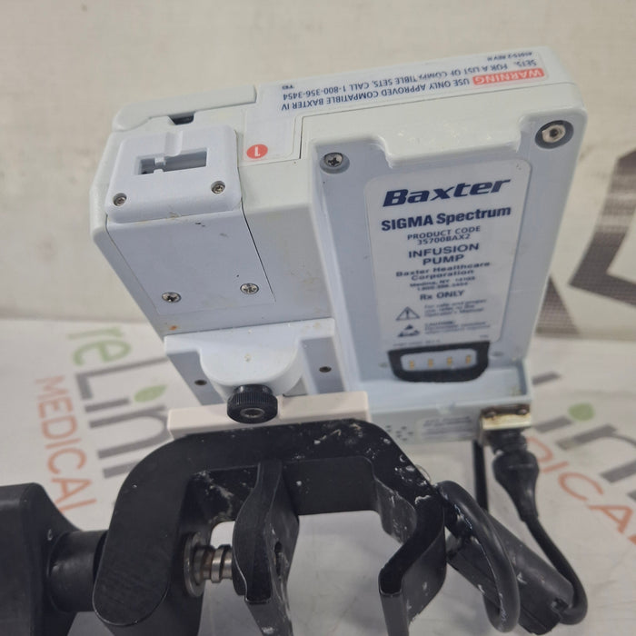 Baxter Baxter Sigma Spectrum 8.00.05 w/o Battery Infusion Pump Infusion Pump reLink Medical