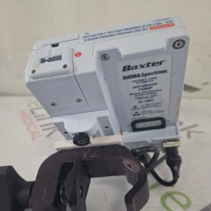 Baxter Baxter Sigma Spectrum 8.00.05 w/o Battery Infusion Pump Infusion Pump reLink Medical