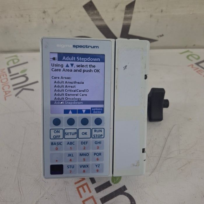 Baxter Baxter Sigma Spectrum 8.00.03 w/o Battery Infusion Pump Infusion Pump reLink Medical