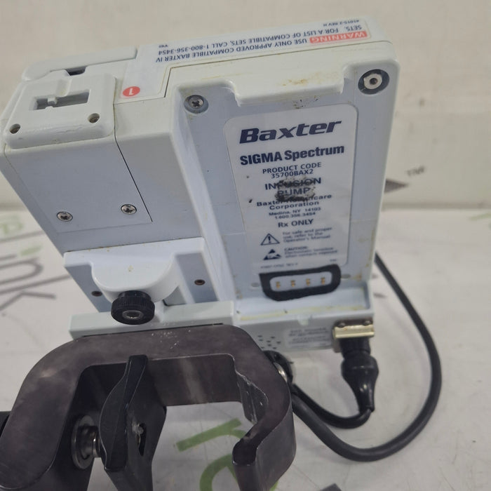 Baxter Baxter Sigma Spectrum 8.00.03 w/o Battery Infusion Pump Infusion Pump reLink Medical