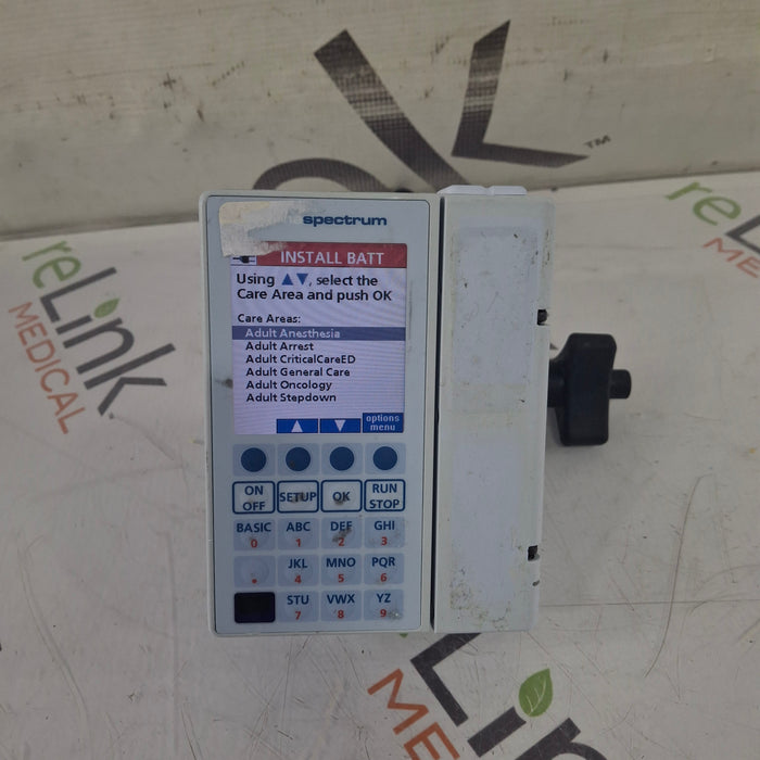 Baxter Sigma Spectrum 8.01.01 w/o Battery Infusion Pump