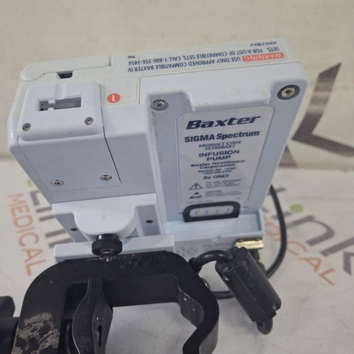 Baxter Sigma Spectrum 8.01.01 w/o Battery Infusion Pump