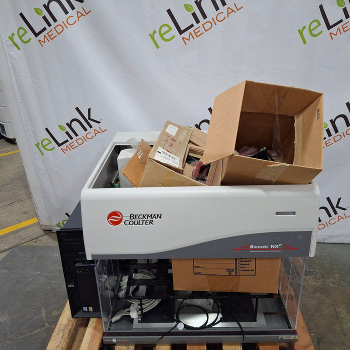 Beckman Coulter Beckman Coulter Biomek NXP Multichannel Laboratory Automation Workstation Research Lab reLink Medical