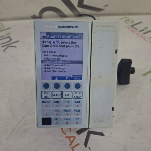 Baxter Baxter Sigma Spectrum 8.00.03 w/o Battery Infusion Pump Infusion Pump reLink Medical