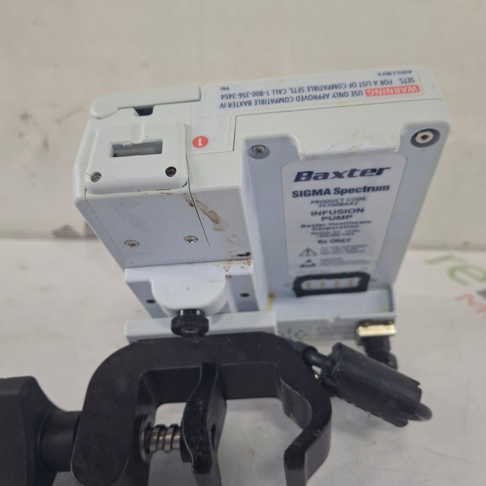 Baxter Baxter Sigma Spectrum 8.00.03 w/o Battery Infusion Pump Infusion Pump reLink Medical