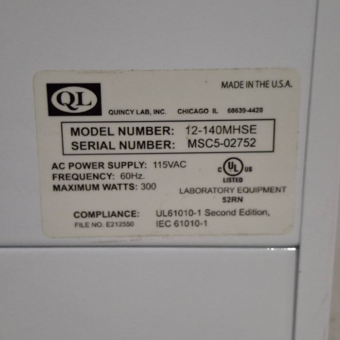 Quincy Labs Quincy Labs Medline 12-140MHSE Intelligent Warmer Research Lab reLink Medical