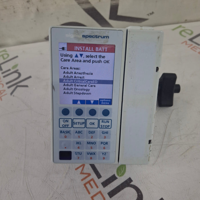 Baxter Sigma Spectrum 8.00.04 w/o Battery Infusion Pump