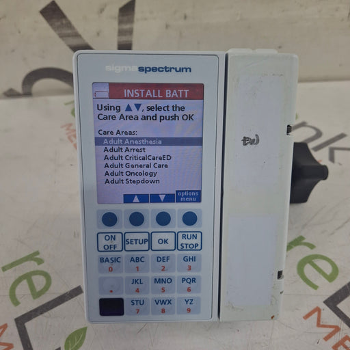 Baxter Baxter Sigma Spectrum 8.00.04 w/o Battery Infusion Pump Infusion Pump reLink Medical