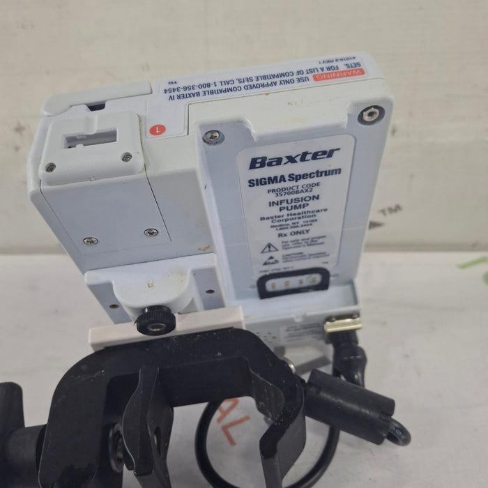 Baxter Sigma Spectrum 8.00.04 w/o Battery Infusion Pump