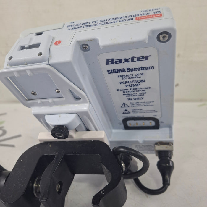 Baxter Sigma Spectrum 8.00.05 w/o Battery Infusion Pump